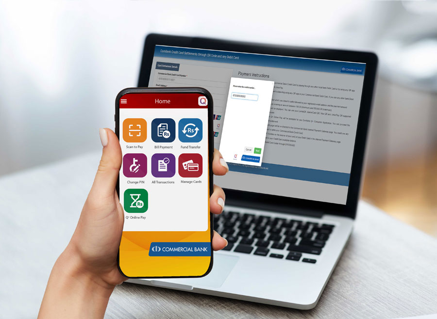 Online Pay on Combank Q