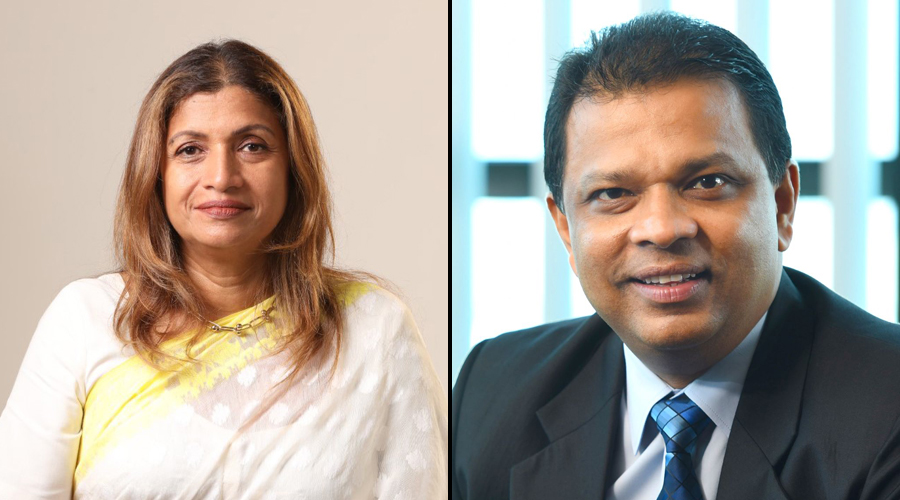 HNB sails skillfully through turbulent 1H HNB Chairperson Aruni Goonetilleke and HNB Managing Director CEO Jonathan Alles