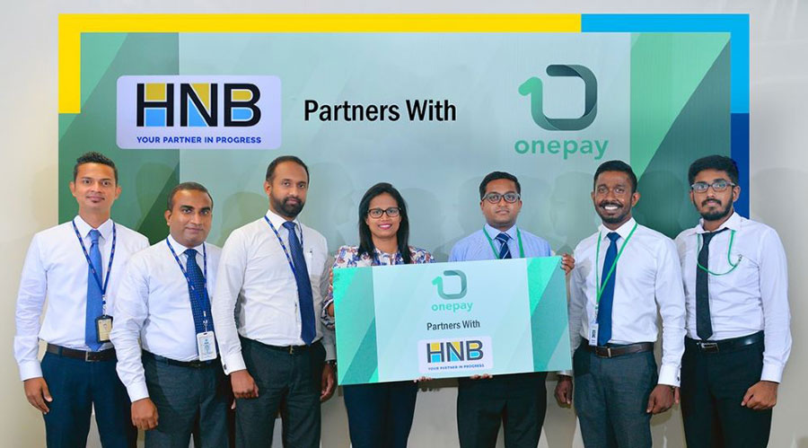 HNB partners with OnePay expanding e commerce solution for SMEs