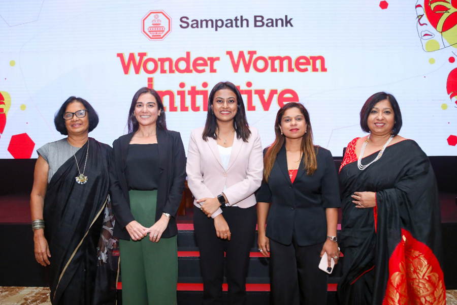 Sampath Bank PLC Celebrate International Womens day with Wonder Women Initiative