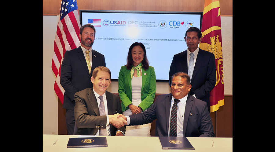 U.S. International Development Finance Corporation reaffirms commitment with 30 Million Loan to Citizens Development Business Finance PLC to Support Sri Lankan Entrepreneurs