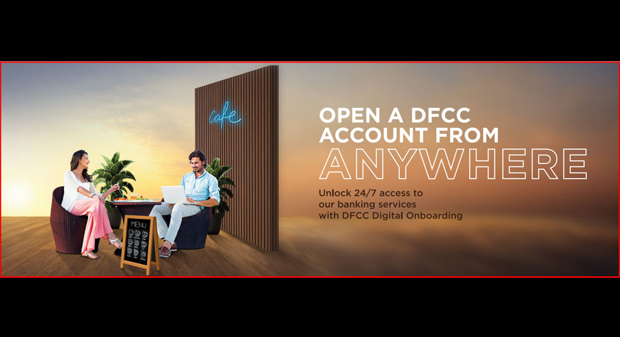 DFCC Bank Launches Online Digital Onboarding Facility No Travel No Queues No Paperwork No Hassle