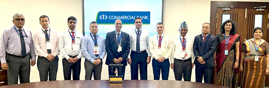 ComBank shares knowledge expertise with bankers from Nepal