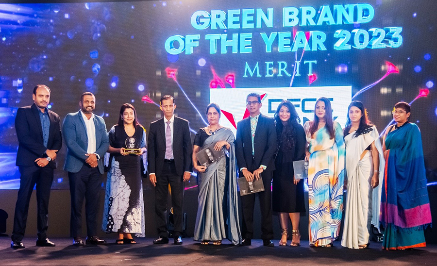 DFCC Bank Wins Merit Award as Green Brand of the Year at SLIM Brand Excellence Awards 2023