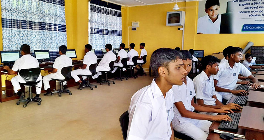 ComBank donates milestone 300th IT Lab to Nalanda Boys School Minuwangoda