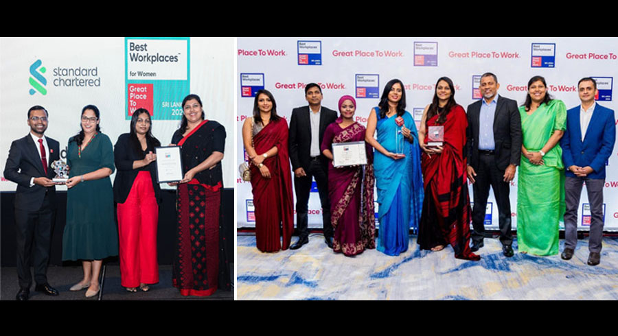 Standard Chartered Sri Lanka reigns supreme with multiple accolades from Great Place to Work