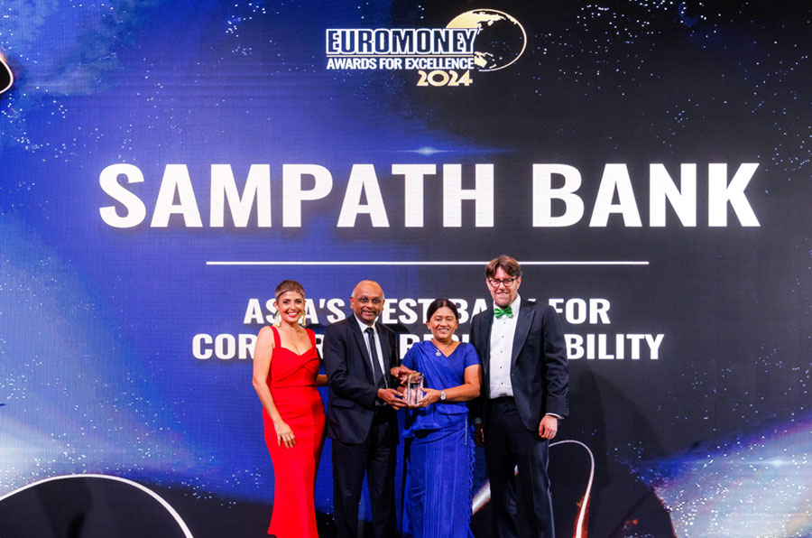 Sampath Bank Makes History as Asia s Best for Corporate Responsibility at Euromoney 2024