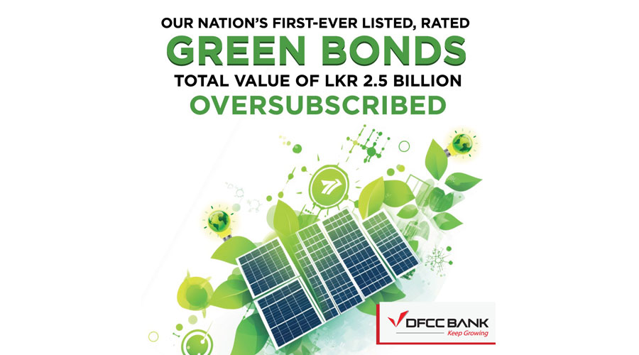 Sri Lankas First Ever Green Bonds from DFCC Bank Oversubscribed on Opening Day