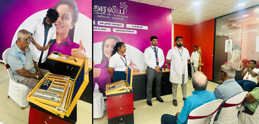NDB Bank Hosts Free Medical Eye Camp in Vavuniya to Uplift Pensioner Wellbeing