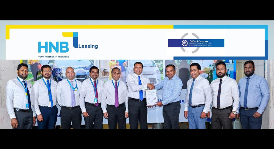 HNB partners with Mediccon Health Care to strengthen Sri Lankas medical diagnostics sector with leasing solutions