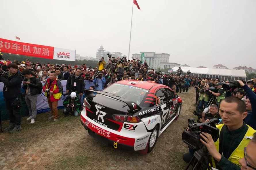 EZY Racing flies Sri Lankan Flag high in Rally China 4