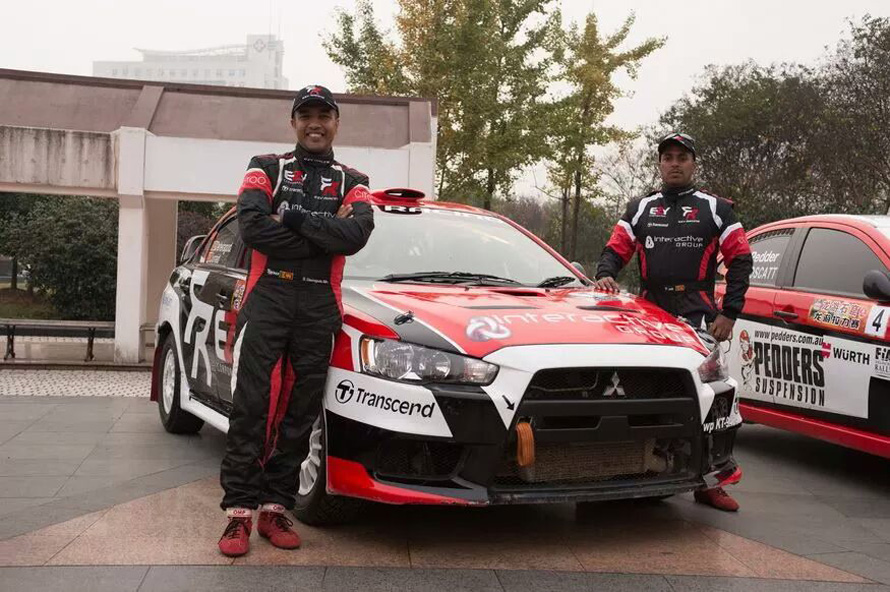 EZY Racing flies Sri Lankan Flag high in Rally China 5