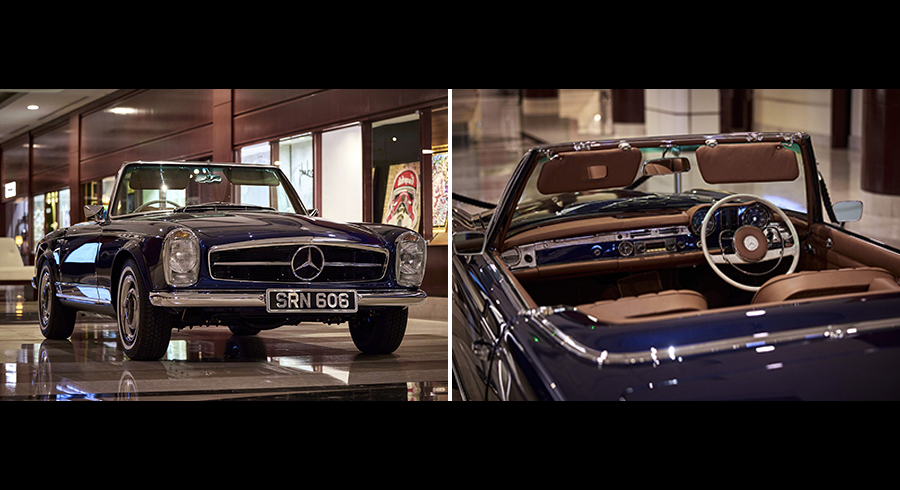 Electrified Mercedes Benz SL Pagoda by Everrati Makes Global Debut at the Fairmont Monte Carlo During Monaco Yacht Show