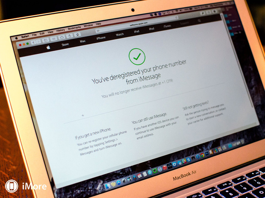 Apple imessage deregister tool