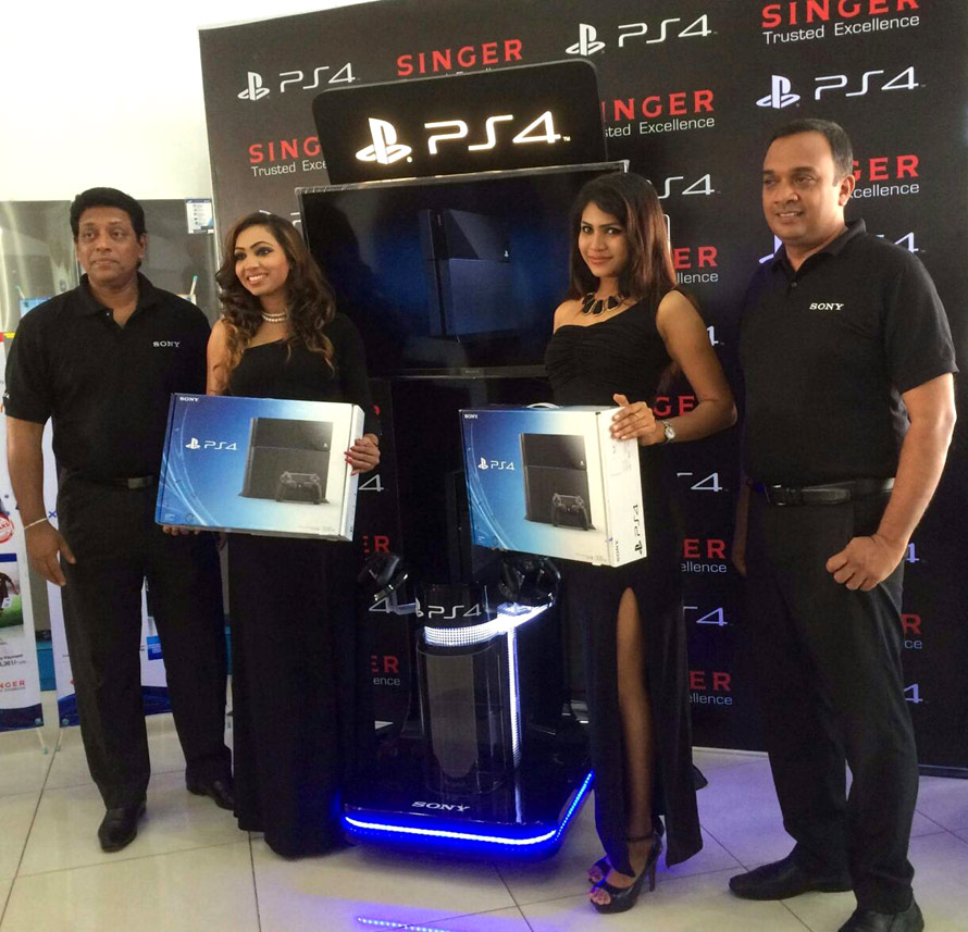 Singer introduces PlayStation 4