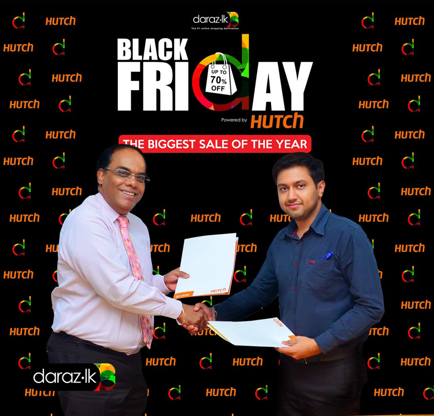 HUTCH powers daraz.lk Black Friday online shopping event