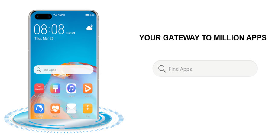 Huawei s Find Apps search widget is your gateway to a million apps
