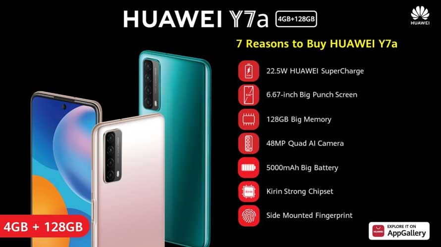 Huawei Y7a