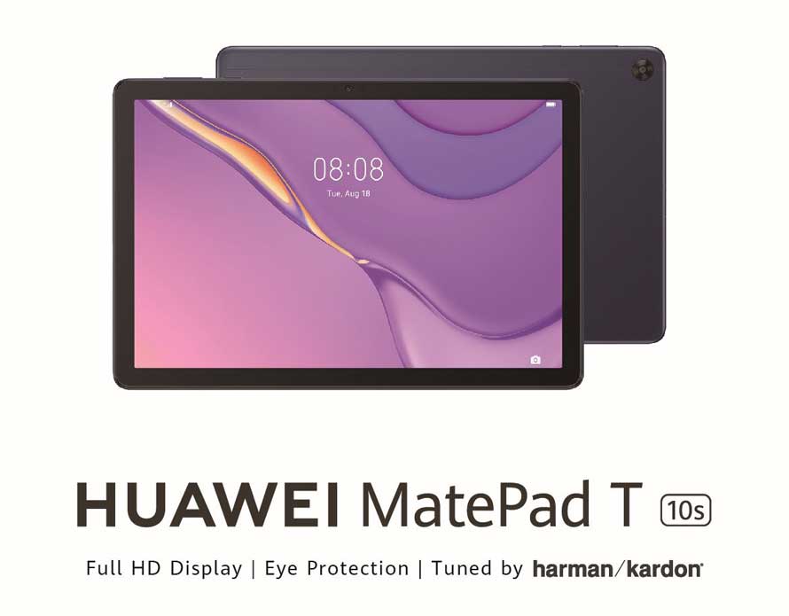 New Huawei MatePad T10s brings theatre by your side covering wide entertainment options