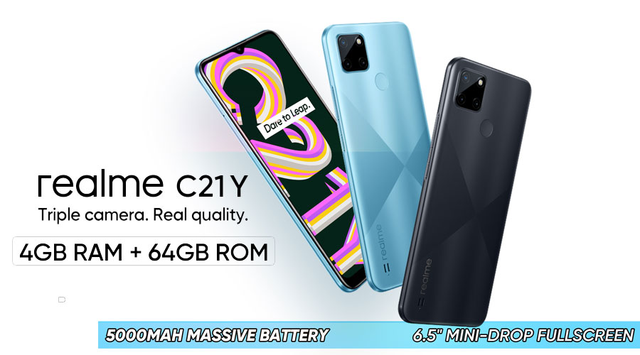 realme releases updated versions of the budget friendly C21Y smartphone model in Sri Lanka