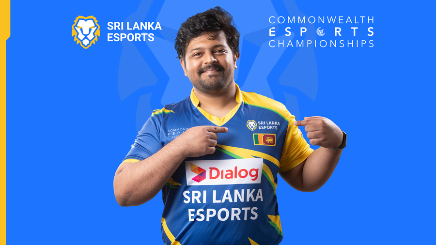 Shihab Rizan represents Sri Lanka at inaugural Commonwealth Esports Championships