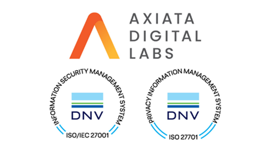 Axiata Digital Labs Strengthens Its Commitment to Data Security and Privacy with ISO 27001 and ISO 27701 Certifications