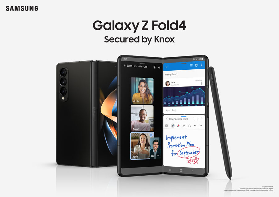 Unfolding New Possibilities for Work and Play Galaxy Z Fold4 for On the Go Productivity