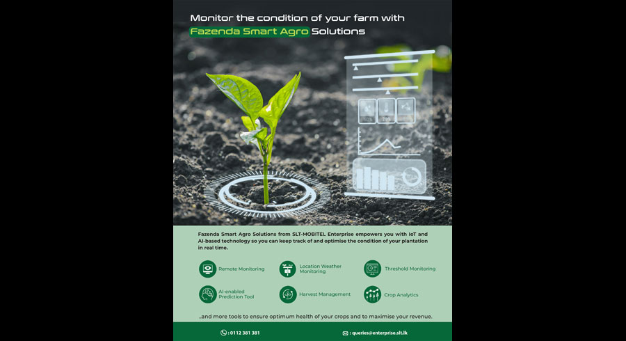 SLT MOBITEL Enterprise introduces novel Fazenda Smart Agro solution integrating digital technology to farming
