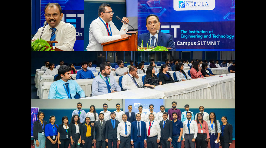 SLT MOBITEL Nebula Institute of Technology recognised as the 10th IET on Campus Chapter