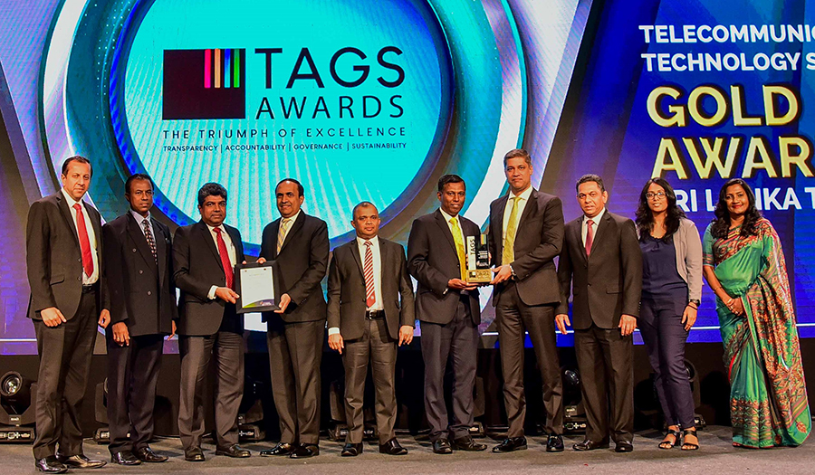 SLT MOBITEL Annual Report 2022 Secures Gold at TAGS Awards 2023