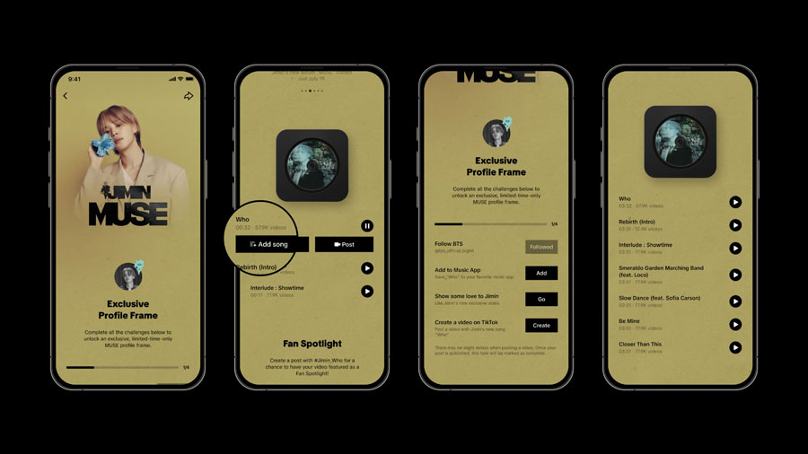 TikTok Launches New In App Experience Celebrating Jimin of BTS Second Solo Album MUSE