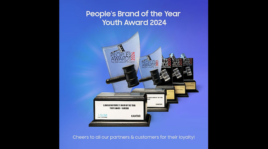 Samsung Sri Lanka secures Peoples Brand of the Year Youth Award at SLIM Kantar Peoples Awards 2024