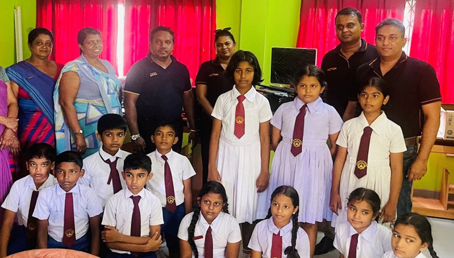 Hutch Continues Support for Digital Literacy with Computer Initiative at Aarangawa Sri Dammarama Primary School