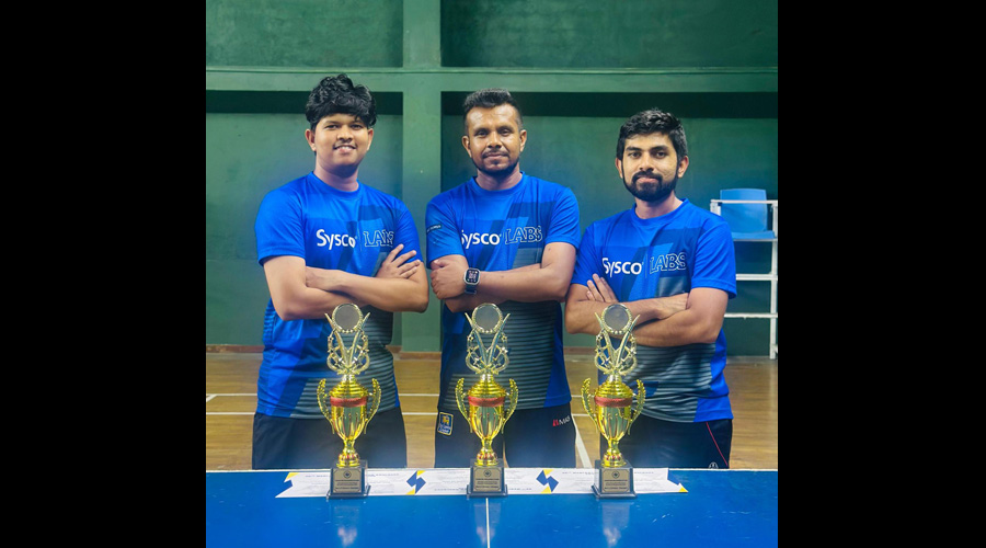 Sysco LABS Wins Mens Division C Championship at 66th Inter Firm Table Tennis Knockout 2025