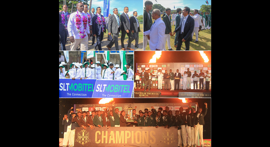 SLT MOBITEL powers historic 125th Battle of the Blues Ruhuna Cricket encounter
