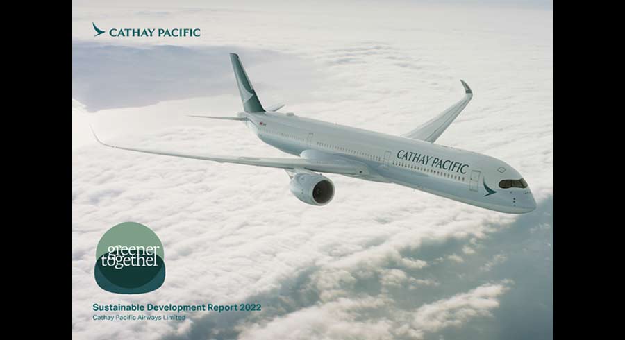 Cathay Pacific strives for leadership and embraces collaboration as it takes major steps towards its sustainability goals