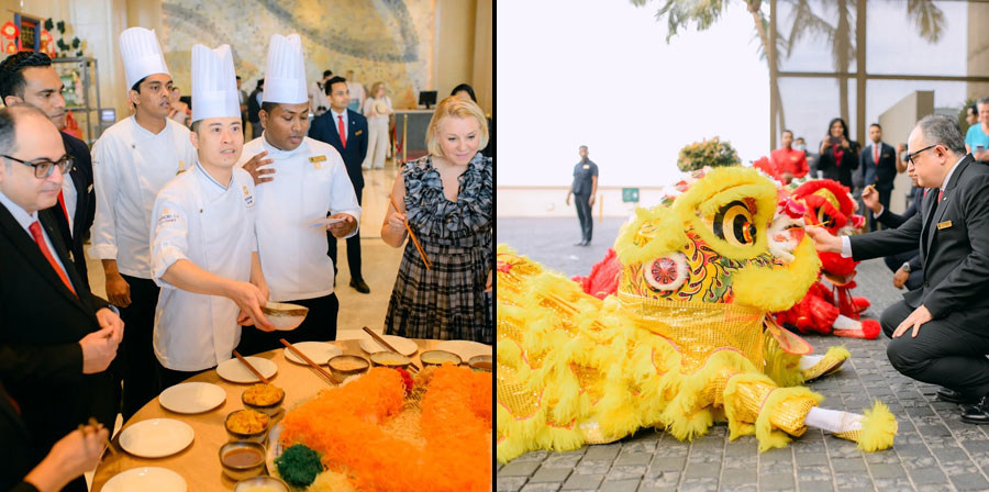 Shangri La Colombo Rings in the Chinese New Year with a Spectacular Lion Dance and Festive Delights