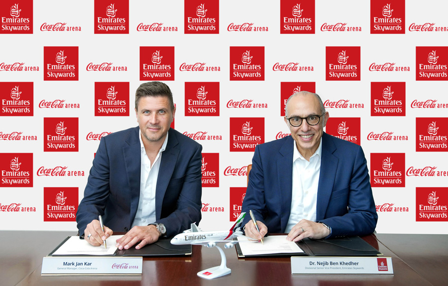 Emirates Skywards partners with Coca Cola Arena to offer members exclusive experiences