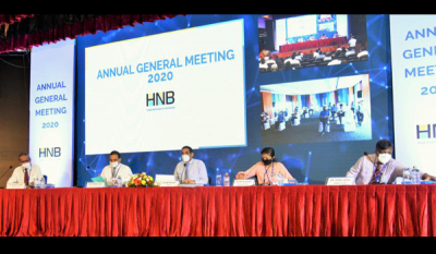 HNB successfully concludes Sri Lanka’s first hybrid virtual AGM 2020