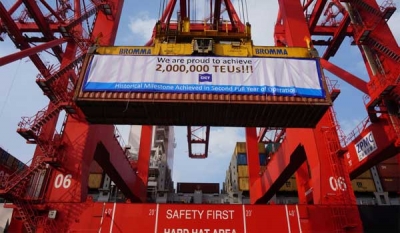 CICT surpasses 2 million teu milestone in second full year of operation