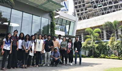 Architecture students from Amity University Dubai visit Altair