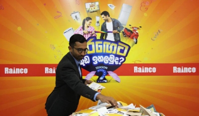 Rainco rewards winners of ‘Tharageta Kuda Ihalamuda’ islandwide promotion