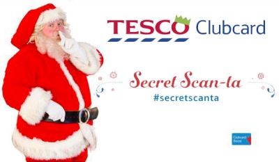 Tesco Clubcard looks to find perfect presents on Twitter through Secret Scan-ta