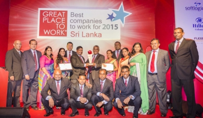 Singer Wins Gold in Large Enterprises Category of Lanka’s Great Places to Work