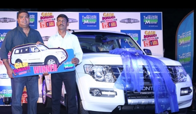 Mobitel Cash Bonanza Montero Extravaganza awards 6th lucky winner with Montero Rs. 25 million