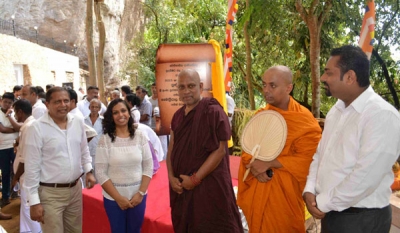 S-lon initiates Drinking Water Project at the historic Pahiyangala Temple