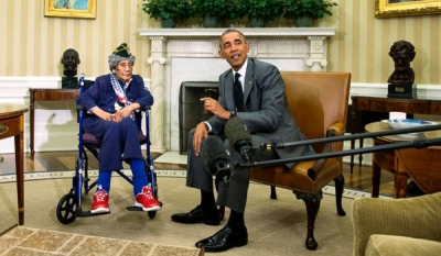 White House Hosts 110-Year-Old World War II Veteran Emma Didlake