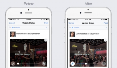 Facebook begins auto-enhancing user photos