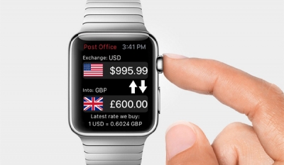 Post Office creates currency converter app for Apple Watch