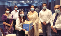 vivo donates LKR 1 million worth surgical masks to the Sri Lankan Ministry of Health